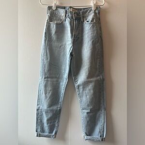 Classic Blue Straight Jeans with Relaxed Fit
